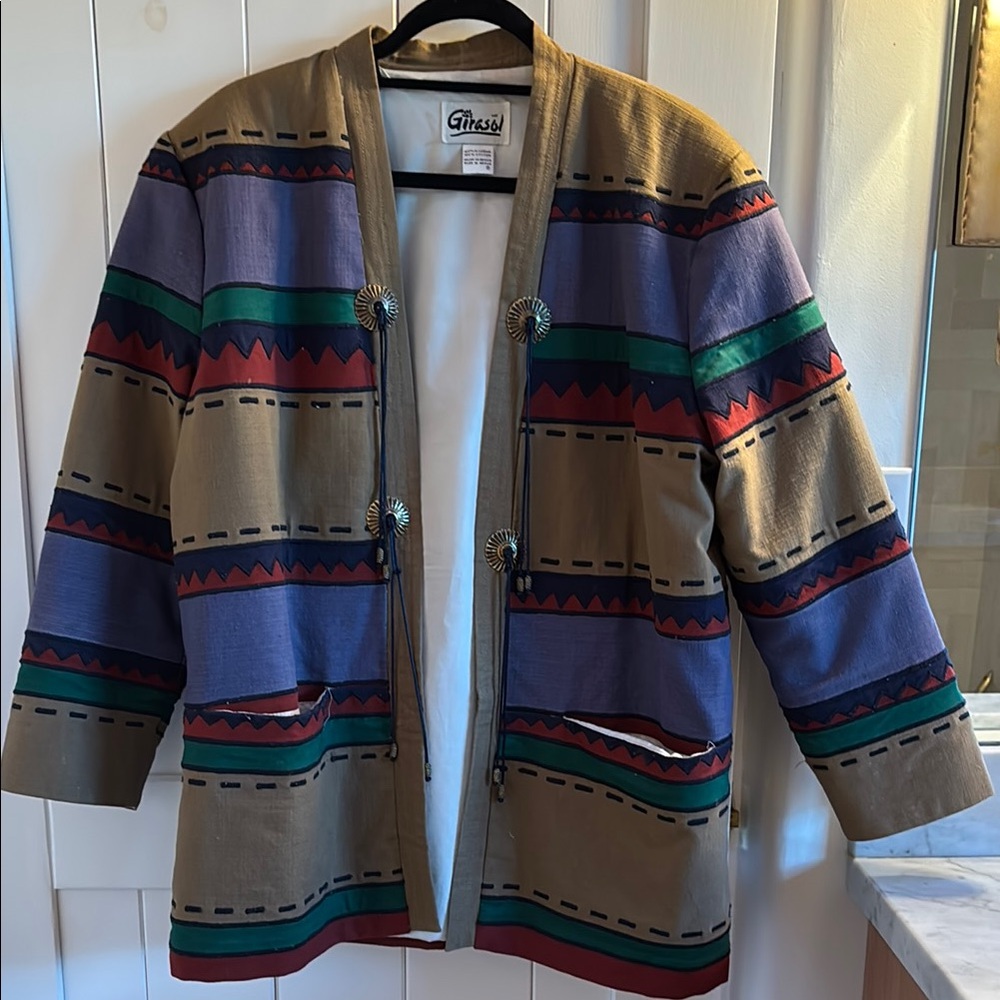 Vintage striped jacket